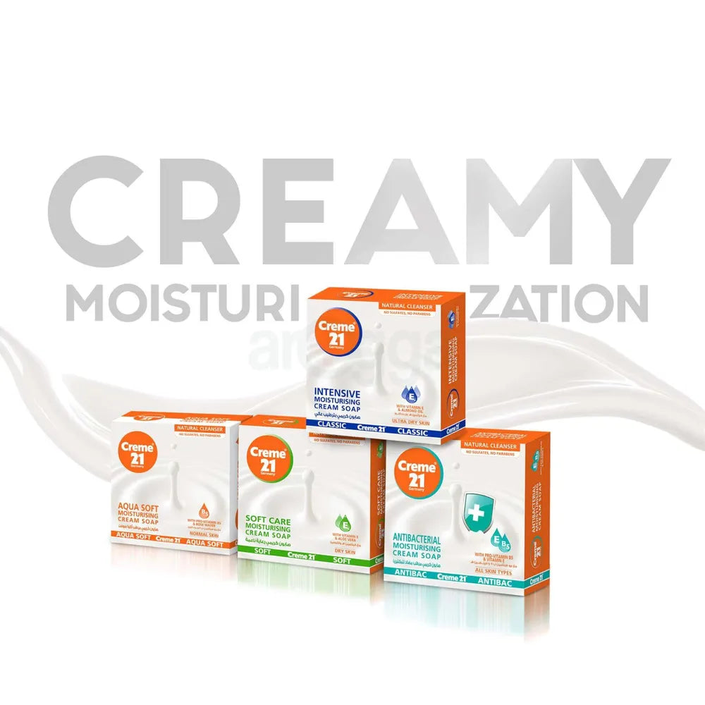Creme 21 Moisturizing Cream Soap 125g