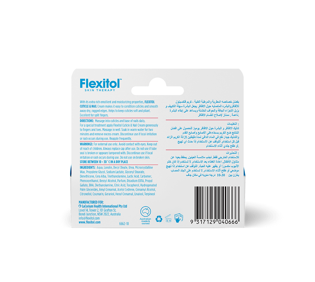 Flexitol Cuticle & Nail Cream 20g