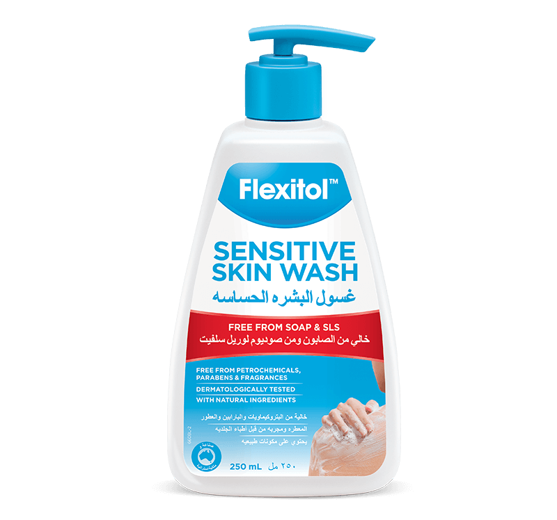 Flexitol Sensitive Skin Wash 250ml