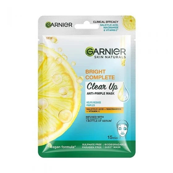 Garnier SkinActive Fast Clear Serum Tissue Mask