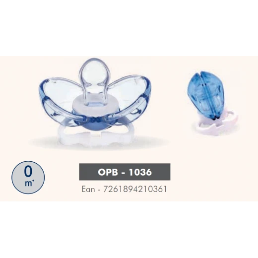 Optimal Dust Free Silicone Pacifier 0+ Assorted