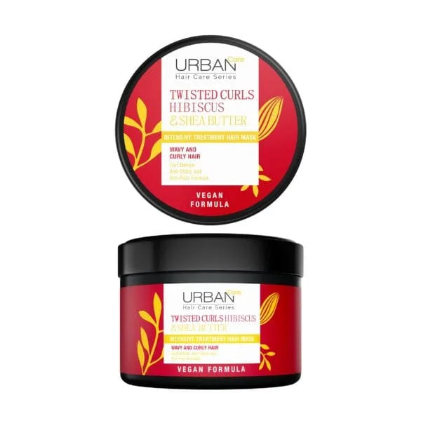 Urban Care Twisted Curls Hibiscus & Shea Butter Intensive Hair Care Mask 230 Ml