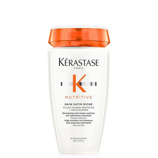 Kerastase Nutritive Bain Satin Riche High Nutrition Rich Shampoo For Very Dry Hair - 250ml