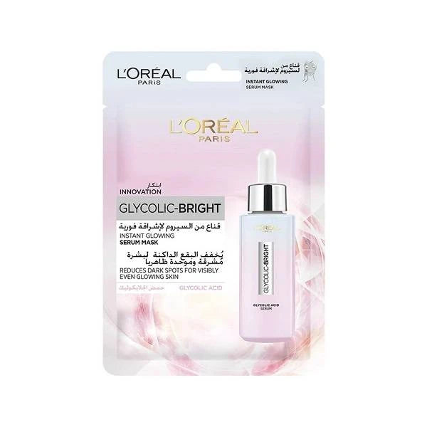 L'Oréal Paris Glycolic-bright Instant Glow Sheet Mask