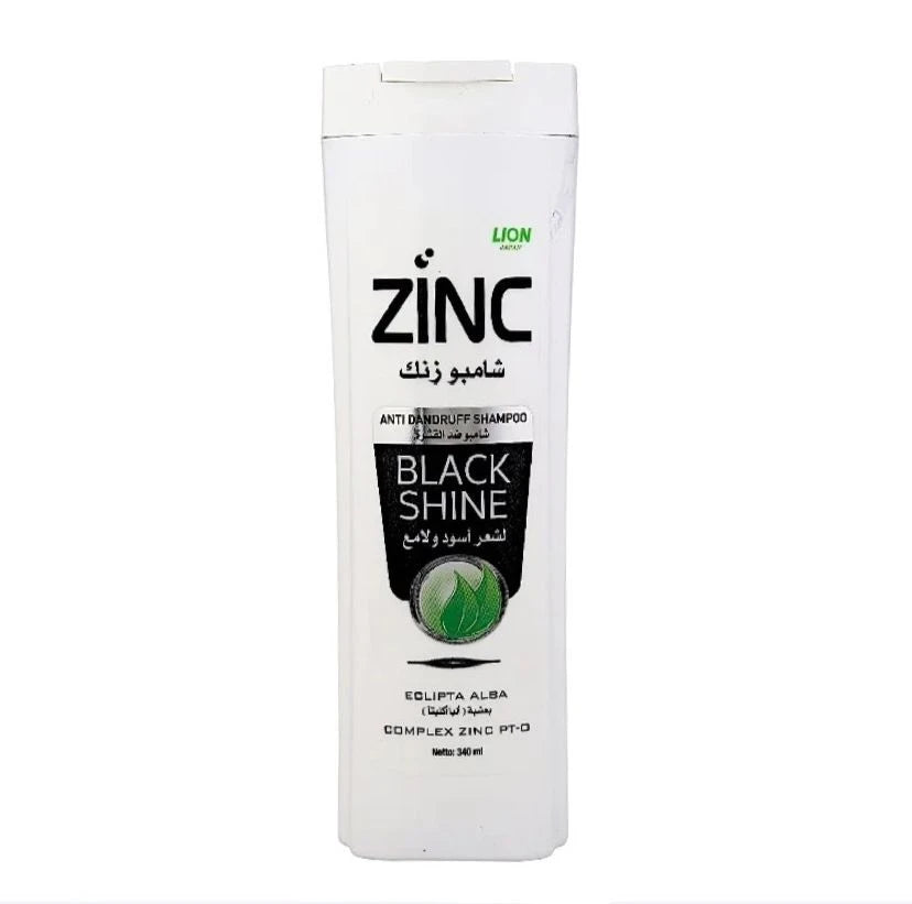 Zinc Black Shine Anti-Dandruff Shampoo 340ml
