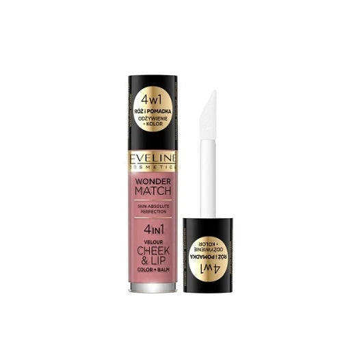 Eveline Wonder Match 4IN1 Velour Cheek & Lip Color Balm