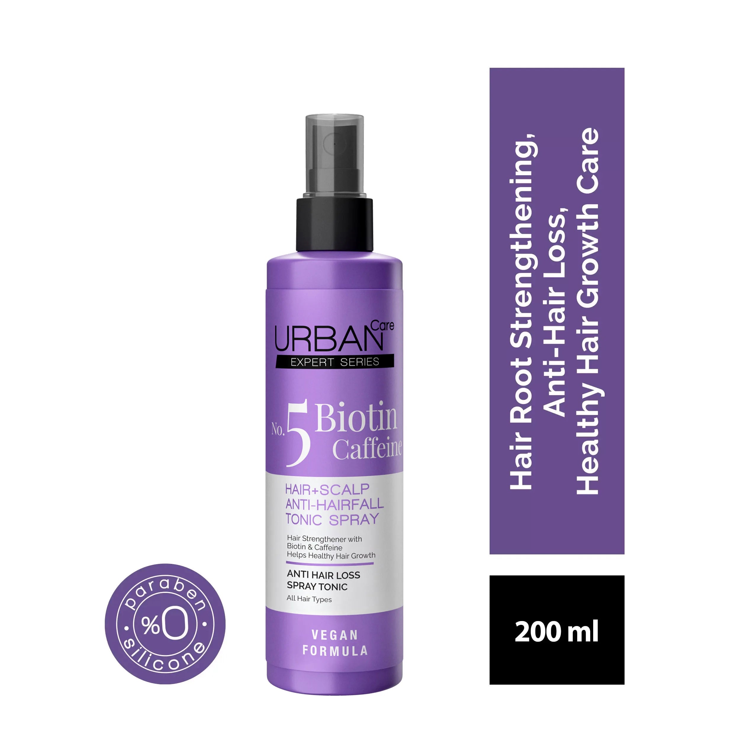 Urban Care Expert Biotin & Caffein Hair Tonic Spray 200 Ml