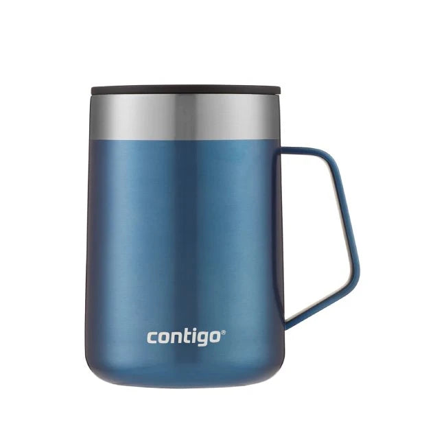 Contigo Streeterville Stainless Steel Desk Mug 420 ml, Blue