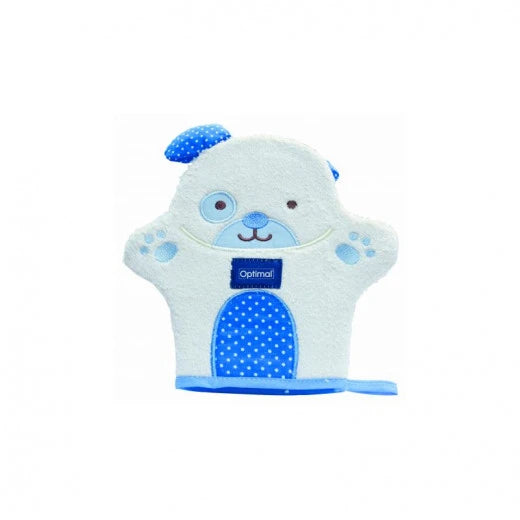 Optimal Blue Kids Bath Scrubber - Blue