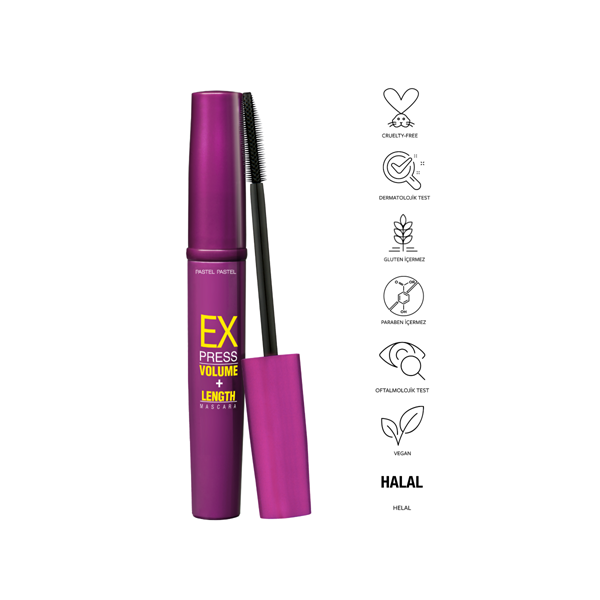 Pastel Express Volume + Length Mascara