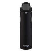 Contigo Autoseal Chill - Vacuum Insulated Stainless Steel Water Bottle 720 ml, Black