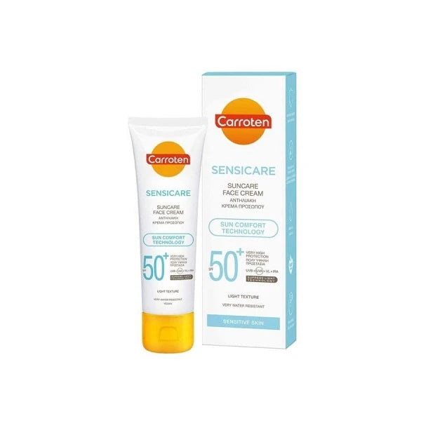 Carroten Sensicare Suncare Face Cream 50ml - SPF50+