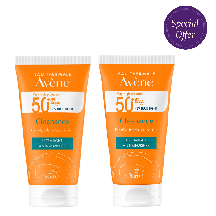 Avene Cleanance SPF50+ Ultra Light Sunscreen 50ml Buy One Get One Free