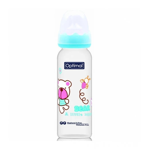 Optimal Slim Waistfeeding Bottle 240Ml Pink 'White