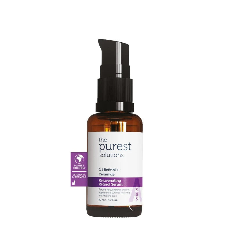 Rejuvenating Retinol Serum (%1 Retinol + Ceramide) 30ml The Purest Solutions