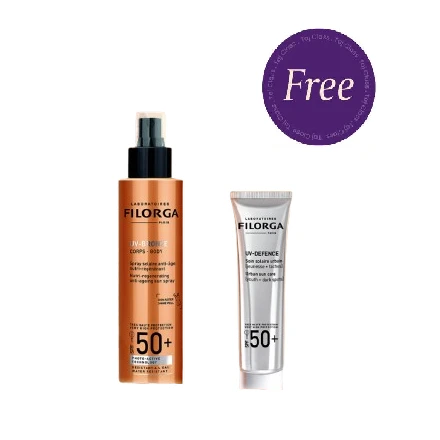 Filorga Uv-Bronze Spray 150ML + UV Defense Cream Free