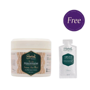Descriptio?  Th?  Mayonnaise Hair Mask play?  an importan?  role in rebuilding th?  kerati?  betwee?  th?  hair cuticles?  an?  this help?  in reducing hair loss an?  repairin?  damage?  hair