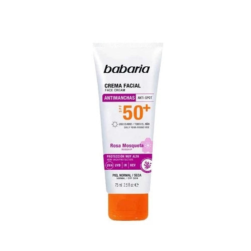 Babaria Rosehip Facial Sun Cream SPF50+ 75ml