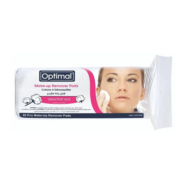 Optimal Optimal Make-Up Removal Oval 80Pcs