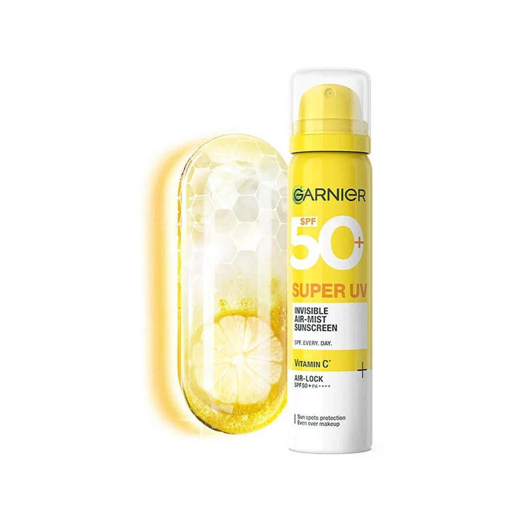 Garnier Skin Active Fresh& Bright Cream 85ml + UV Mist 75ml + Serum Wash 100ml Discount 20% + Toiletry Bag Free