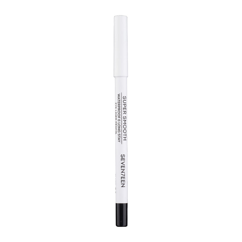 Seventeen Super Smooth Waterproof & Long Lasting Eyeliner Pencil 01 Black Velvet