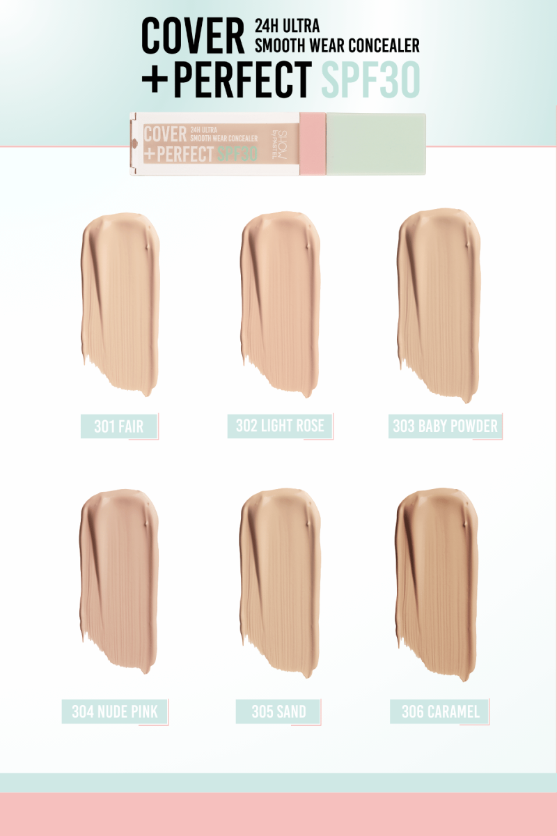Pastel Cover+ Perfect Concealer SPF30