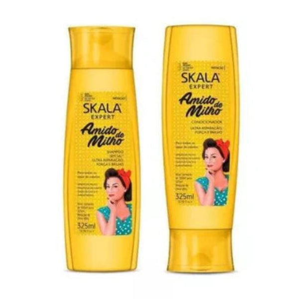 SKALA Amido De Milho Cornstarch Shampoo & Conditioner Kit