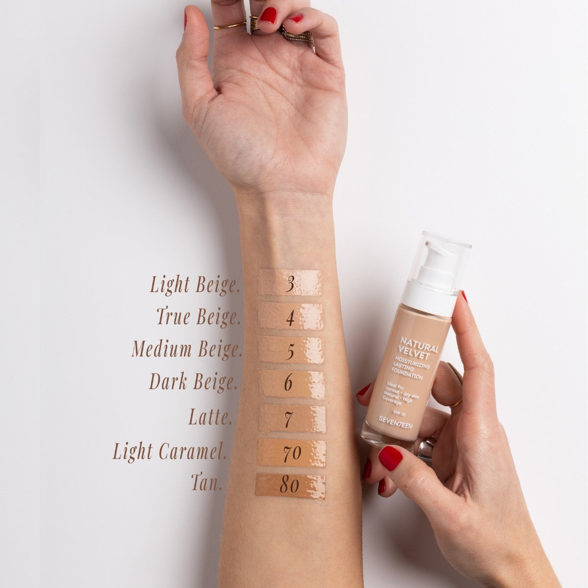 Seventeen Natural Velvet Foundation SPF20