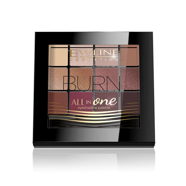 Eyeshadow Palette All In One Eveline Burn