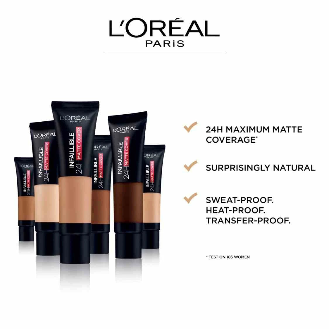 L'Oréal Paris Infaillible 24h Matte Cover Foundation
