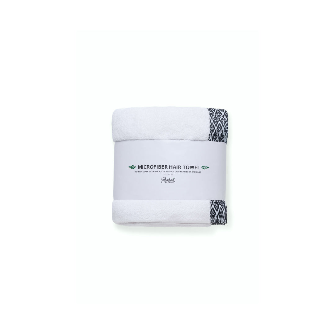 Raghad Organics Orange Petal Hair Towel