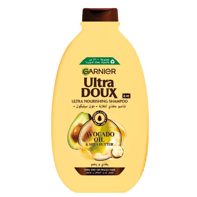 Garnier Ultra Doux Avocado Oil & Shea Butter Shampoo 400ml