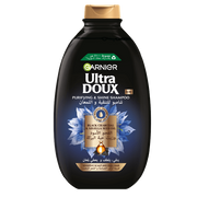 Garnier Ultra Doux Black Charcoal & Nigella Seed Oil Shampoo 400ml