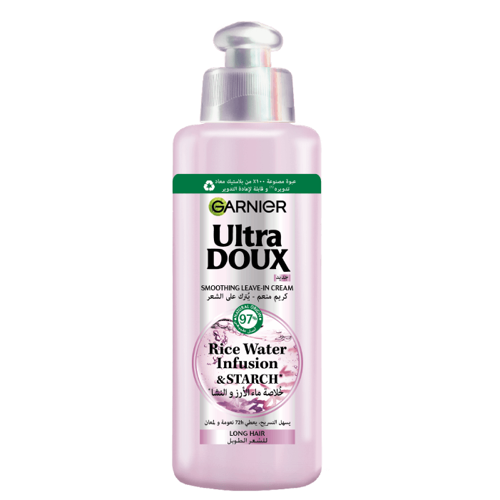Garnier Ultra Doux Rice Water Infusion & Starch Leave-in Cream 200ml