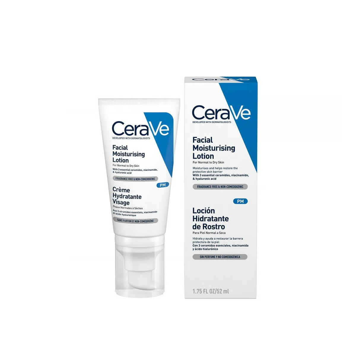 CeraVe PM Facial Moisturising lotion 52ml (2 oz)