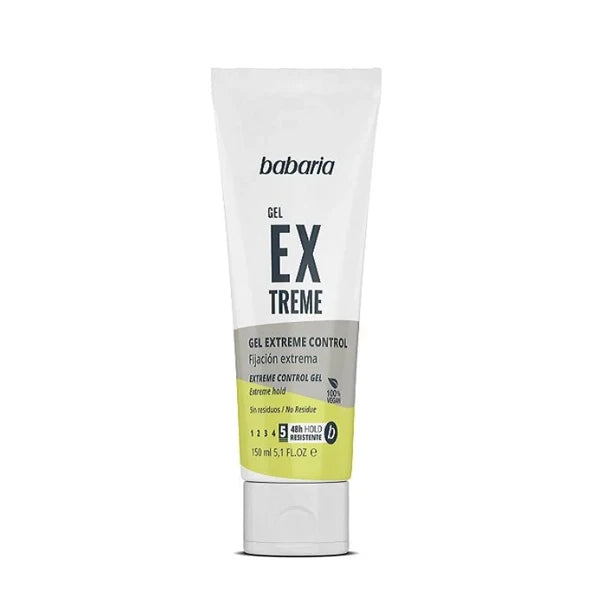 Babaria Extreme Control Cement Styling Gel Extra Strong 150ml