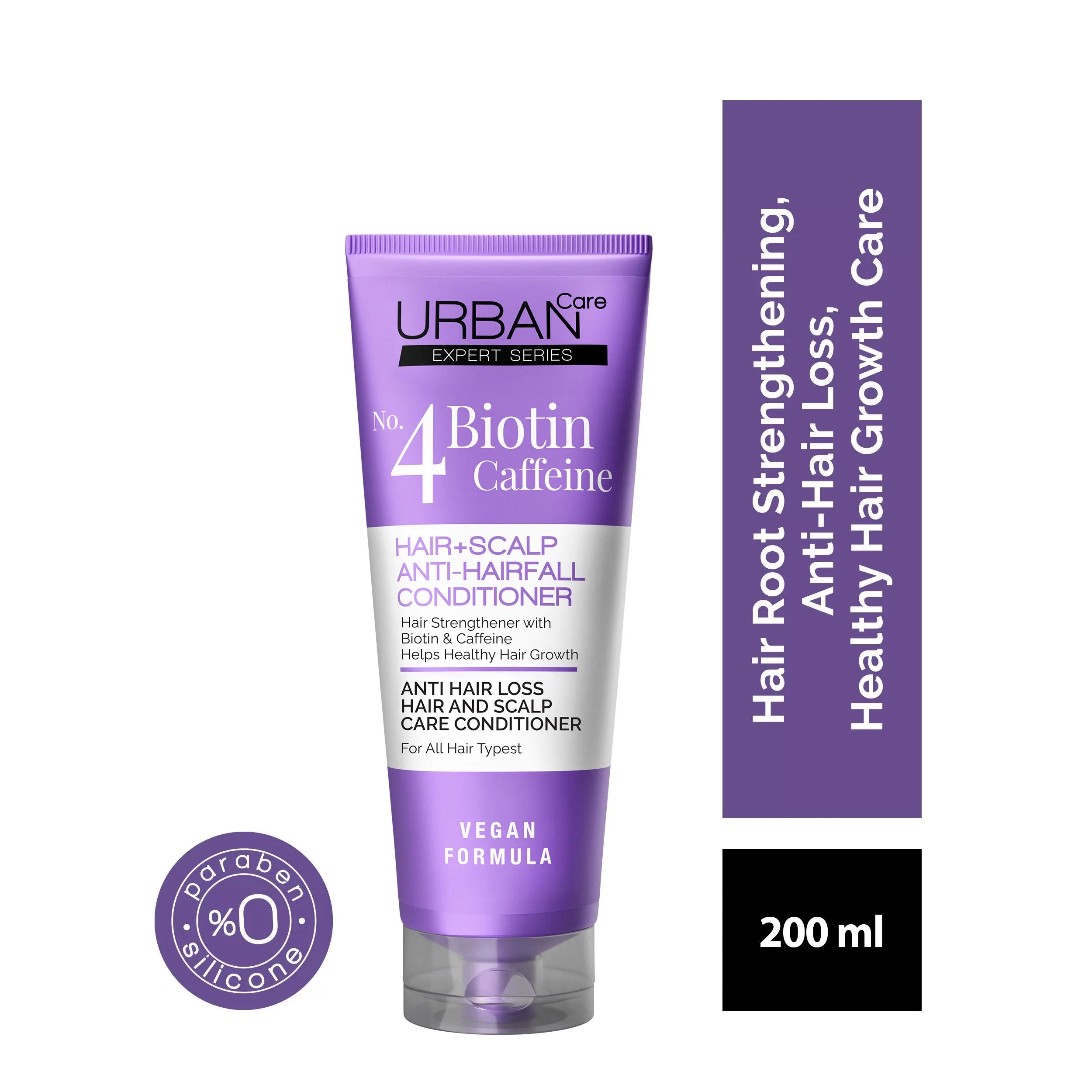 Urban Care Expert Biotin & Caffein Hair + Scalp Conditioner 200 Ml
