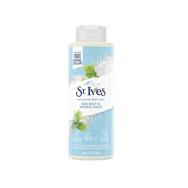 St Ives Sea Salt & Pacific Kelp Exfoliating Body Wash 650ml