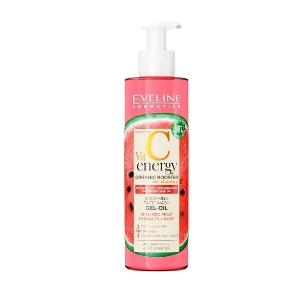 Eveline Energy Organic Booster Gel Wash With Vitamin C - 200ML