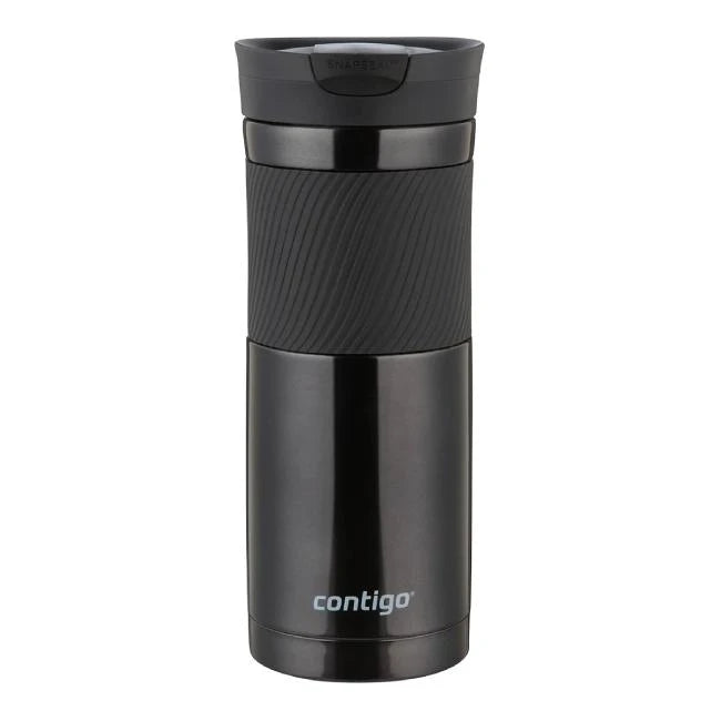 Contigo Snapseal Byron Vacuum Insulated Stainless Steel Travel Mug 590 ml, Black