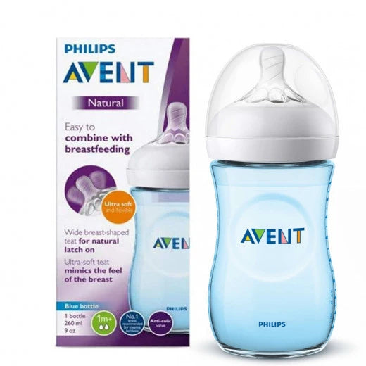 Philips Avant Natural Baby Bottle 260 ml - Blue