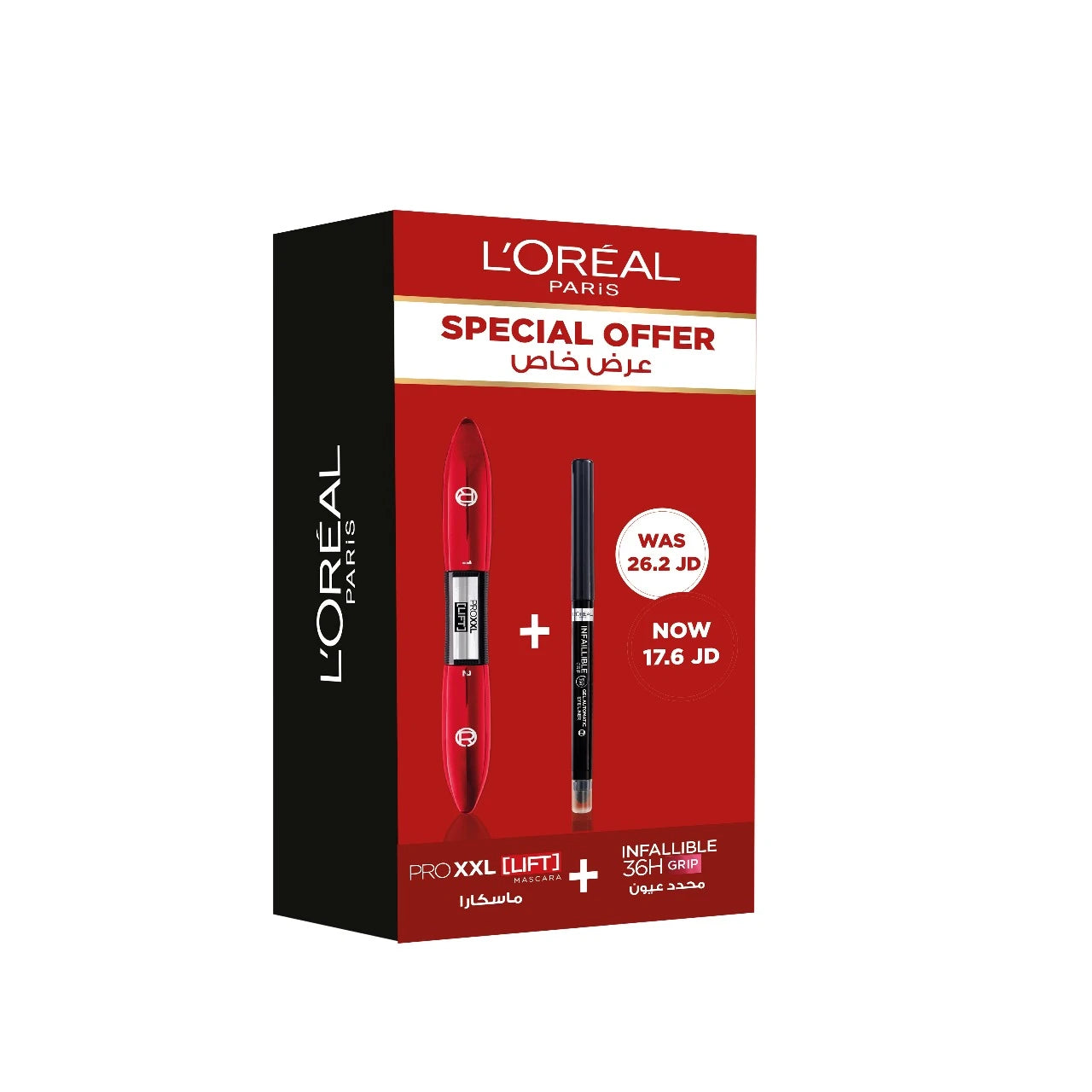 L'Oréal Paris Pro XXL Lift Mascara + Infallible Eyeliner