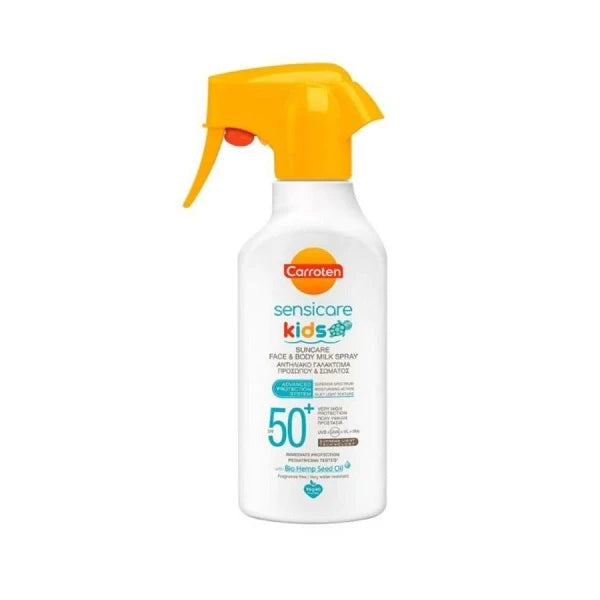 Carroten Sensicare Kids Suncare Face & Body Milk Spray 270ml - SPF50+