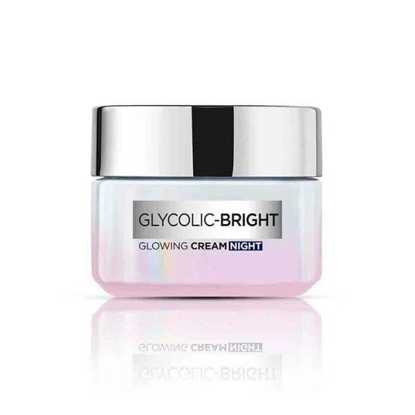 L’Oréal Paris Glycolic Bright Matte Luminating Cream 50ml & Night Cream 50ml Discount 20% + Toiletry Bag Free