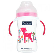 Optimal Extra Wide Neck Feeding Bottle W/Handle 240Ml